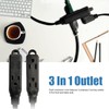 GREATIDE Cable de extensión de 3 salidas de 10 pies