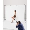 Happybuy Backdrop Stand with Wheels, 7 x 10 ft Adjustable