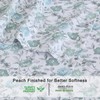 RUVANTI 100% Organic Cotton Sheets Twin XL, Percale Weave, GOTS