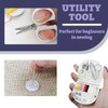 XURJUMI 2 Mini Travel Sewing Kit, Needle and Thread Set,