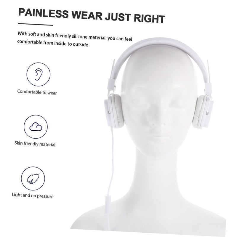 SHOWERORO Fashion Wired Gaming Headset with Microphone Lightweight Over Ear