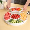 12.8" Serving Tray and Platters, Divided Serving Dishes, Serving Trays