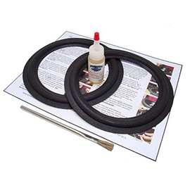 Springfield Speaker 8" Foam Surround Edge Repair Kit - Compatible with Infinity Alpha, Beta, Delta, Kappa, Reference, CS, RS, SM, SR, SS, Many More.