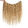 P27/613 Bundle Ombre Curly Wave Human Hair Bundles Highlight Blonde