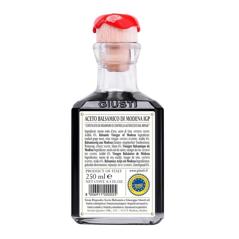 Giusti Balsamic Vinegar of Modena IGP – 2 Gold Medals