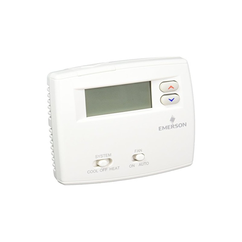 Emerson 1F86 0244 Non Programmable Thermostat 1H/1C, Blue