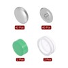 HARFINGTON 40 Sets Self Cover Button Kit 28mm Aluminum Button