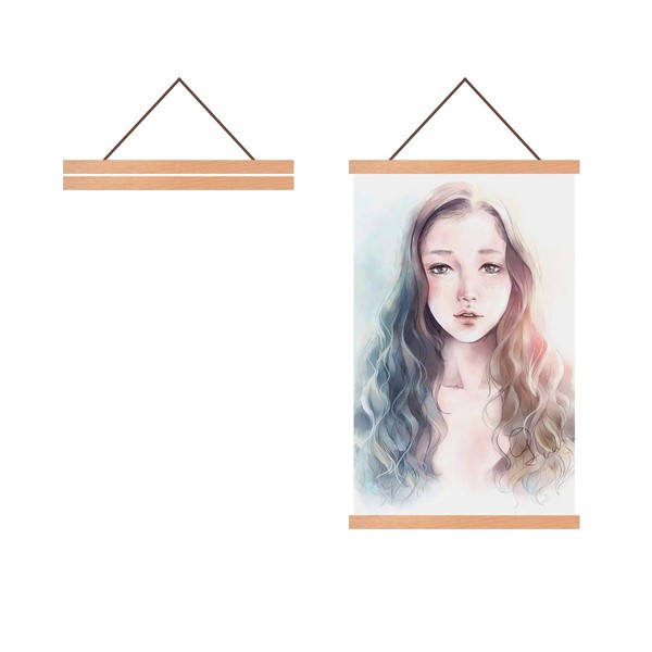 Radezon 10x14 10x15 10x13 Poster Frame, Magnetic Poster Frame Hanger