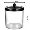 SheeChung Premium Apothecary Jar - 50 Oz. Large Clear Plastic