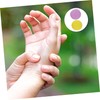 FRCOLOR 2Pcs Round Grip Balls for Hand Therapy Stress Relief