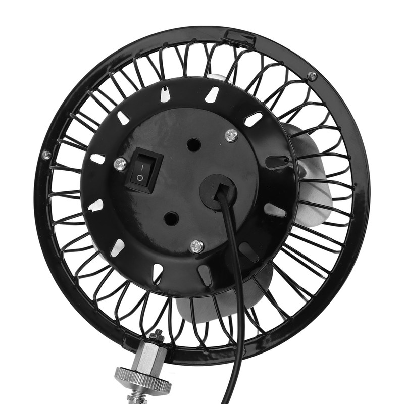 Portable Solar Fan 6W 6 Inches Solar USB Dual Powered