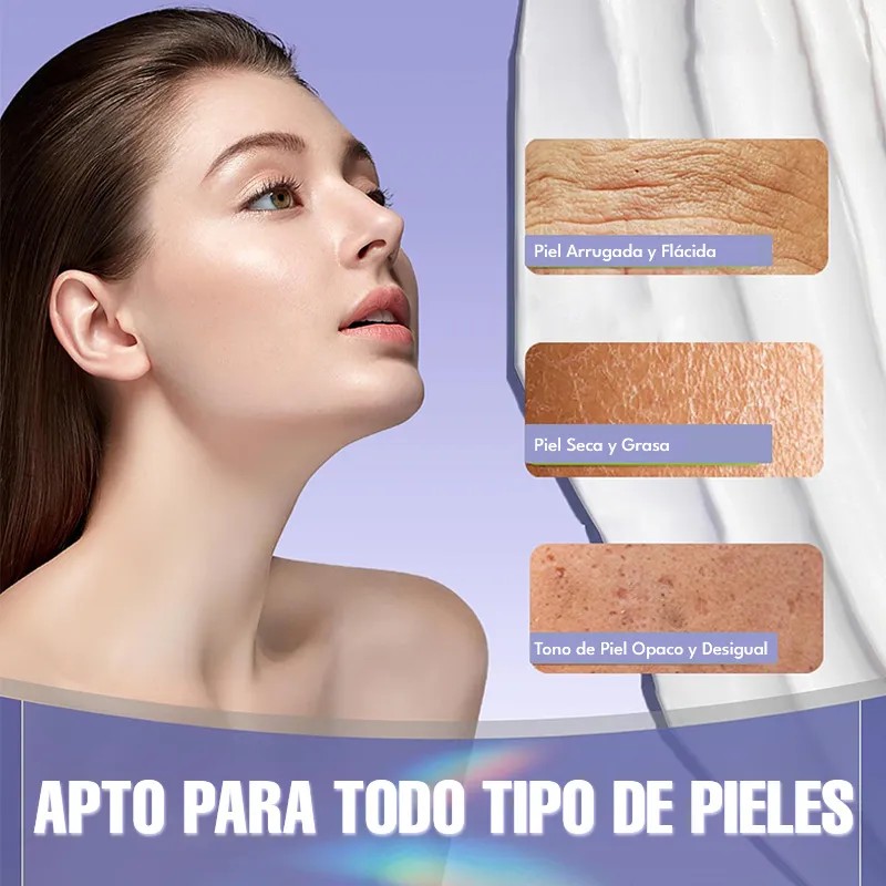 Crema Cuello Tonifica Aclara Nutre Suaviza Piel Hamamelis