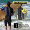 Body Glove Pro3 Men Shorty Wetsuit, 2/1mm Neoprene Back Zip