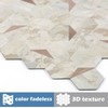 OYASIMI 10 Sheets Hexagon Peel and Stick Backsplash for Kitchen