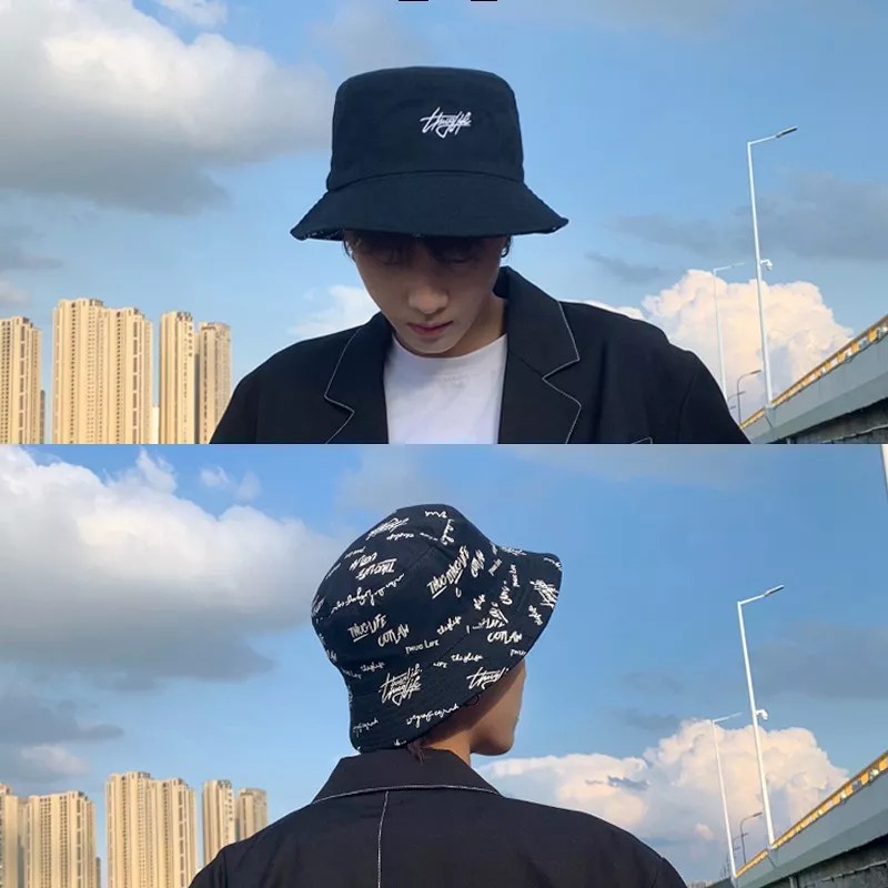 TECNOLOGÍA INFINITA Sombrero Sol Pescador Bordado Doble Cara/ Gorras Bucket