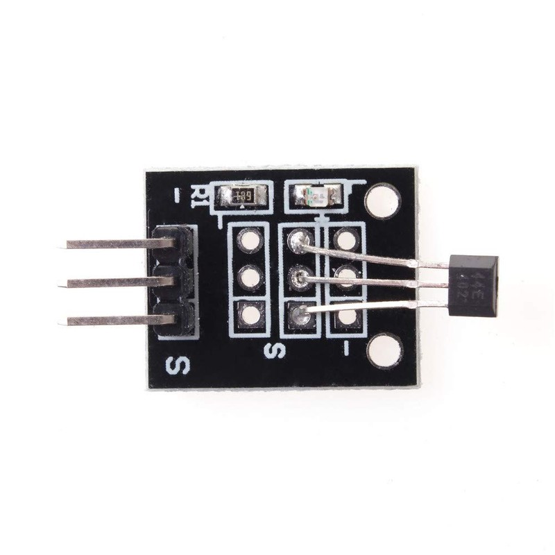 ANGEEK 5pcs KY-003 Hall Effect Magnetic Sensor Module For Arduino