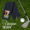 CybGene Bigfoot Gifts for Men, Sasquatch Gifts Golf Towel, 16”x