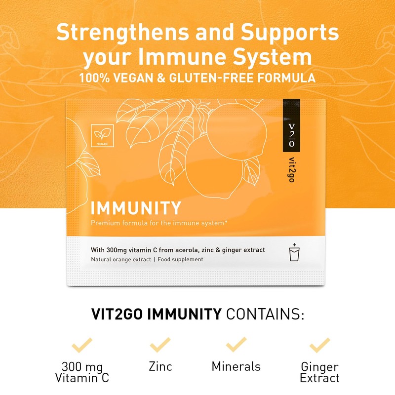 Vit2go Immunity - Booster with Vitamins (A, B, C, D