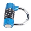 5 Dial Digit Code Combination Padlock Travel Suitcase Gym Locker