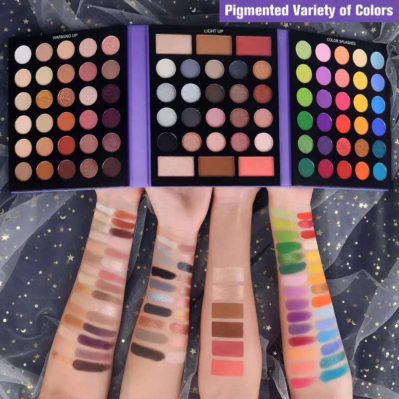 Paleta de Maquillaje Ucanbe 86 Colores con Set de 15