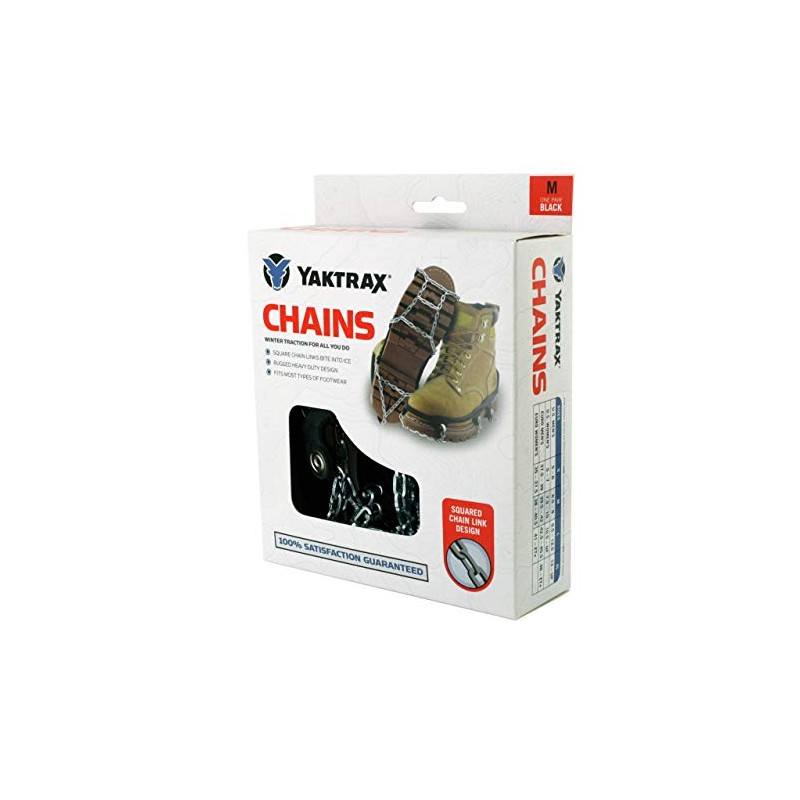 Yaktrax Chains for Snow & Ice - Robust Ladder Design