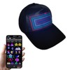 Aurravellir LED Hats with Full Color Screen Customizable Scrolling Messages