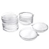 Homeford ESC08 Fillable Plastic Clear Oval Ornament, 4-1/4-inch, 12-count