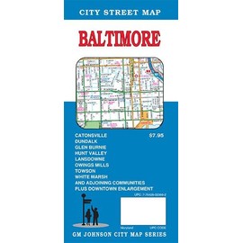 Baltimore, Maryland Street Map