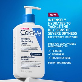 CeraVe, Intensive Moisturising Lotion, With Hyaluronic Acid, 3 Essential Ceramides & Hydro-Urea Technology, For Dry to Very Dry Skin 473ML