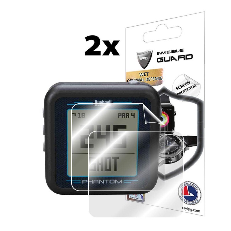 IPG Compatible with Bushnell Phantom GPS Rangefinder Screen Protector (2