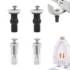 Toilet Seat Fixed Screw, 4 Pieces Toilet Seat Attachment from