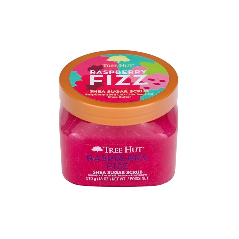 Tree Hut Shea Sugar Scrub Raspberry Fizz, 510 g