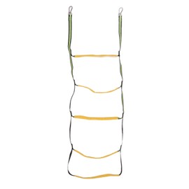 Boat Rope Ladder Portable 5 Step Folding Marine Rope Ladder for Inflatable Boat Home Beauty Salon Swimming Pool