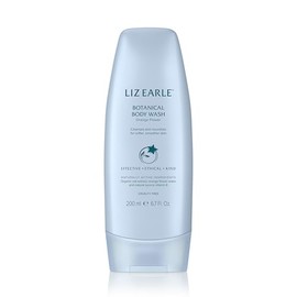 Liz Earle Orange Flower Botanical Body Wash for All Skin Types with Oat, Lavender and Sweet Orange Fruit, 200ml