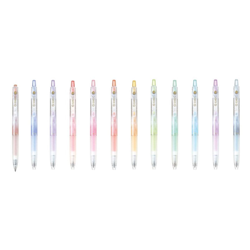 Illuminated Pale Tone Gel Ink Ballpoint Pen (Pale Tone Orange