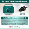 Enhon 29V LED Power Supply, UL Certification LED Transformer Replacement