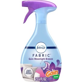 Febreze Fabric Refresher with Gain,Moonlight Breeze, 23.6 fl oz