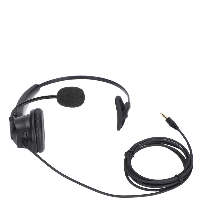 H600‑3.5 Telephone Headset Monaural 3.5mm Jack Business Headset with Mic