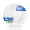 Microwave Plate Replacement 16 inch Fits WB49X10166 GE Microwave Turntable