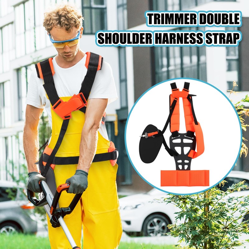 Threlaco 2 Set Trimmer Shoulder Strap Padded Belt Universal Adjustable