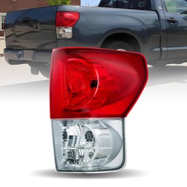 Waterproof Tail Light Assembly Compatible With 2007 2008 2009 Toyota Tundra With wiring harness, Replace for 81560-0C070 81560-0C090 TO2800165 TO2800183 (Right, Passenger Side)