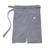LCK79002 Waist Apron 18 White x Blue
