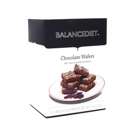 BalanceDiet | High Protein Chocolate Wafers | Healthy Snack or Dessert | 5 Pack