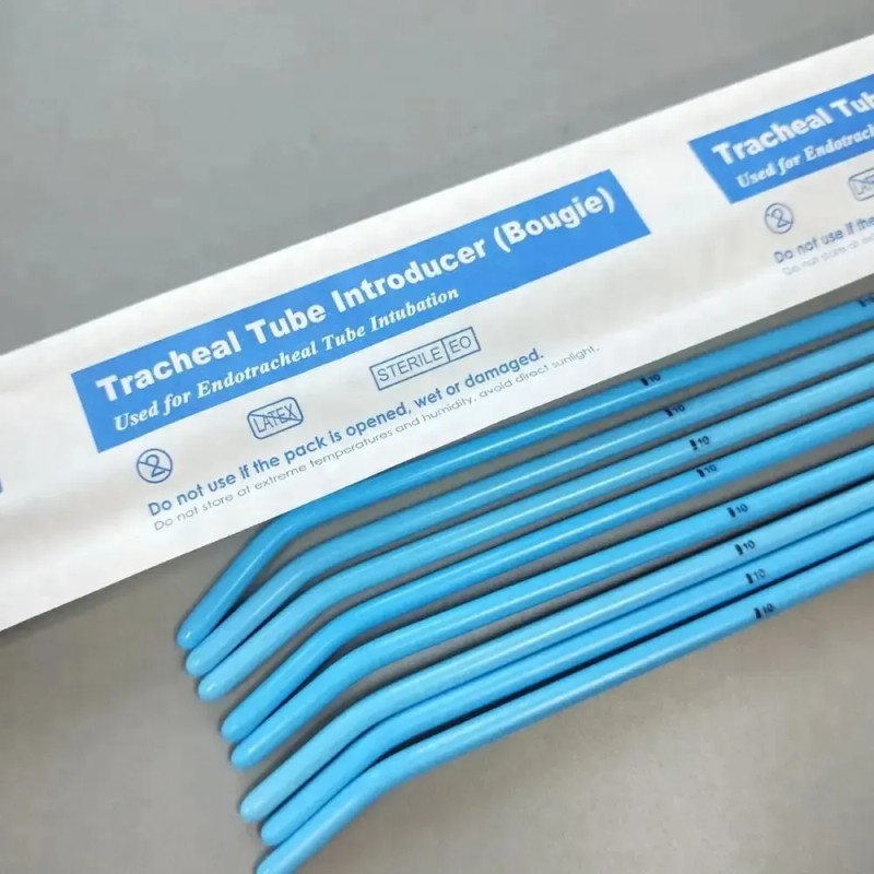3x Bougie Estilete Intubacion 15fr Punta Curva Bougies Gdl