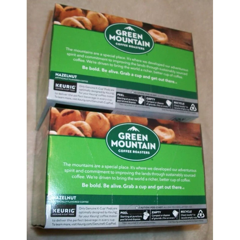 Green Mountain Roasted Hazelnut Coffee Keurig K-Cup Pods 24 Count