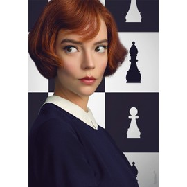 Clementoni 35131 Queen's Gambit Puzzle Gambit 500 Pieces for Adults and Children from 10 Years, Skill Game for the Whole Family, Multicoloured