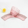 50x Music Notes Cupcake Topper Wrappers Lace Birthday Party Musical