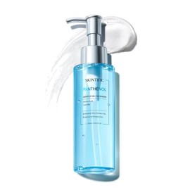SKINTIFIC Gel Limpiador Facial con Pantenol Vitamina B5 y Aminoácidos 120ml - Jabón Facial Hidratante y Calmante para Piel Sensible, Grasa y Acné,... 