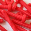 20 x Red Pan Head Screws Polypropylene (PP) Plastic Nuts