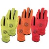Zero Friction Universal Fit-Promo Pack Work Gloves, 3 Pairs, Orange
